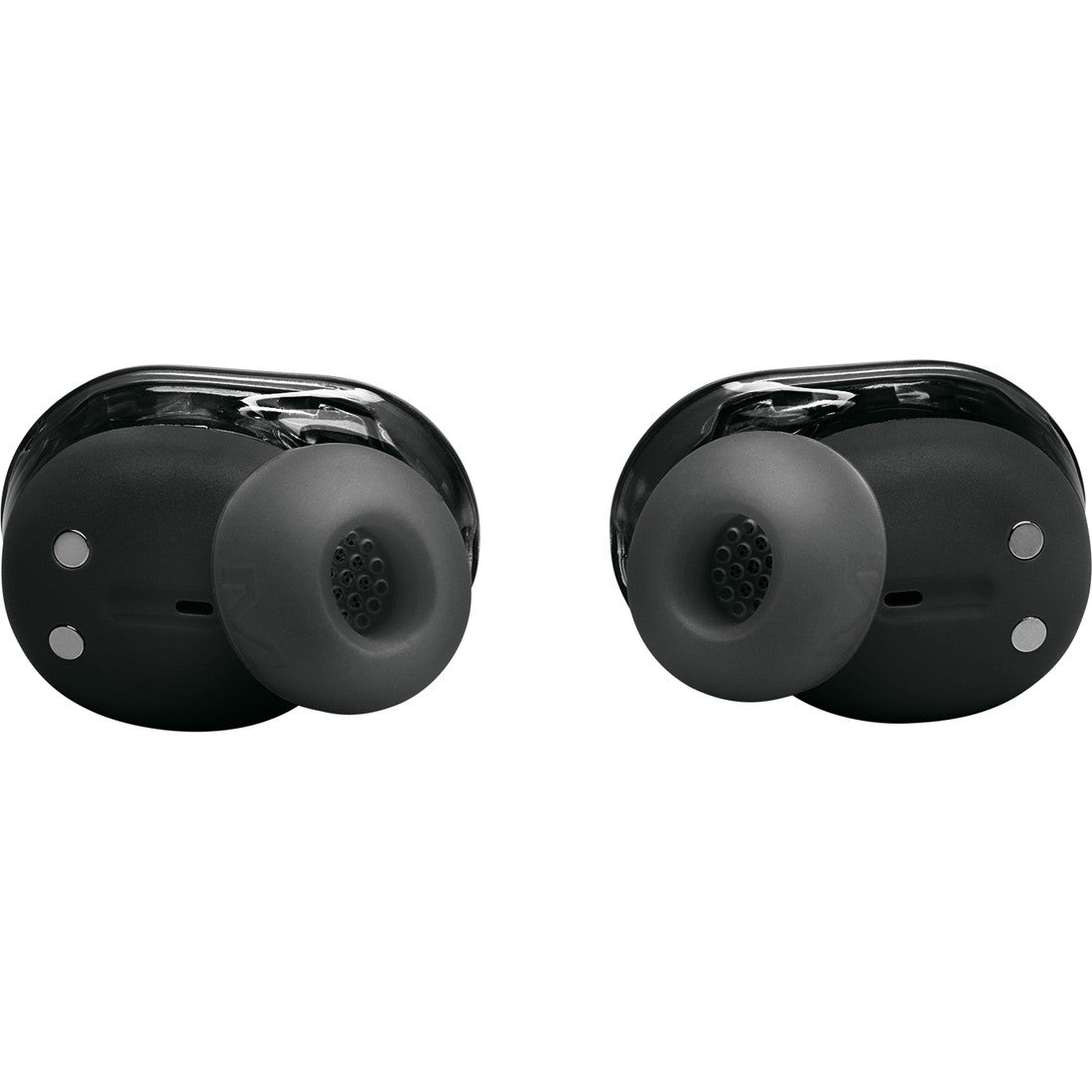 JBL Tune Buds 2 Ghost Edition - Ghost Black - True Wireless Noise Cancelling Earbuds - Back