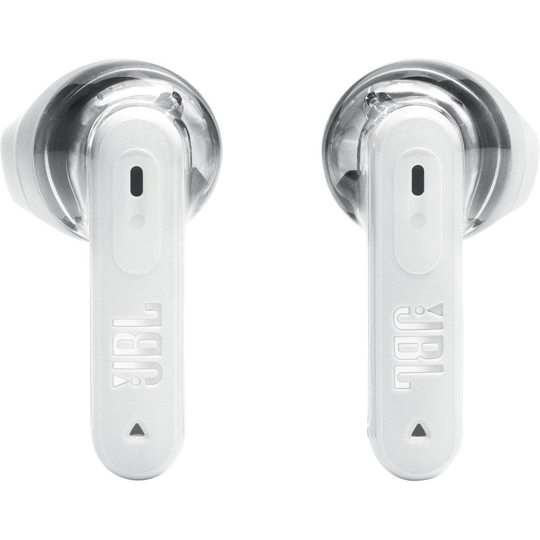 JBL Tune Flex 2 Ghost Edition - Ghost White - True Wireless Noise Cancelling Earbuds - Front