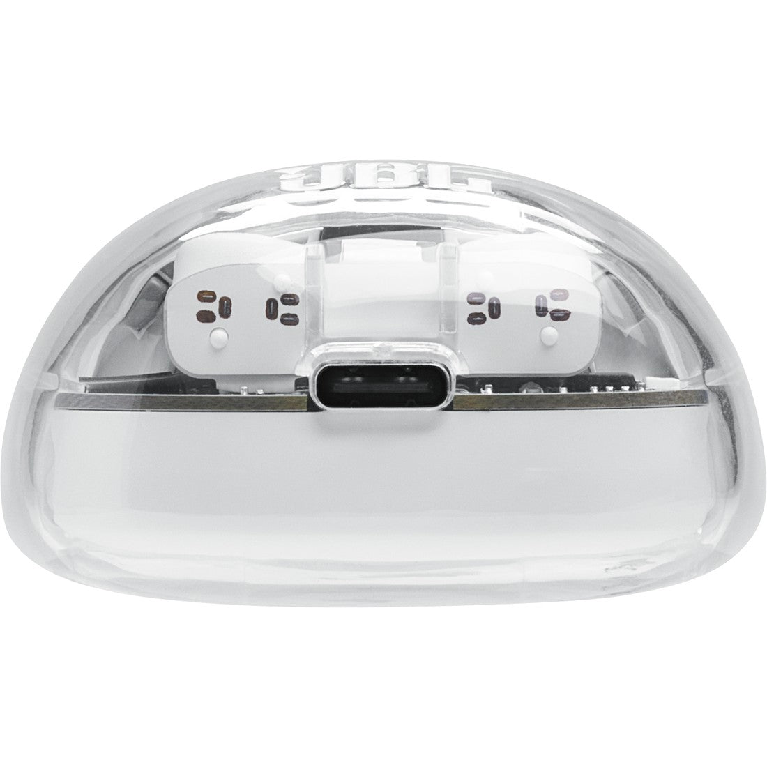 JBL Tune Flex 2 Ghost Edition - Ghost White - True Wireless Noise Cancelling Earbuds - Bottom