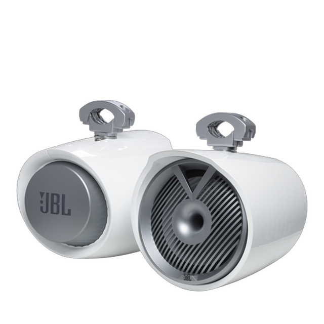 JBL MT10HLW Tower X Marine 10" 2-Way Compression Horn Tower Speakers with RGB Lighting