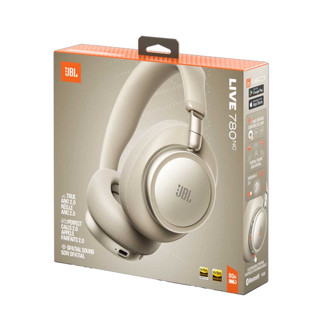 JBL Live 780NC Wireless Over-Ear Headphones with ANC (JBLLIVE780NCAM)