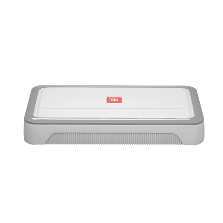 JBL Marine A1504  4-Channel Marine Amplifier - 150 watts RMS x 4