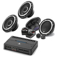 JL Audio RD400/4 4 Ch. Amplifier | C2-650 6.5" Component Speakers | C2-650X 6.5" Coaxial Speakers  - Bundle - #98621 | #99617 | #99618