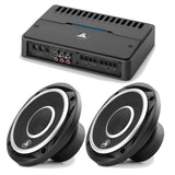 JL Audio RD400/4 4 Ch. Amplifier | C2-400X 4" Coaxial Speakers - Bundle - #98621 | #99612