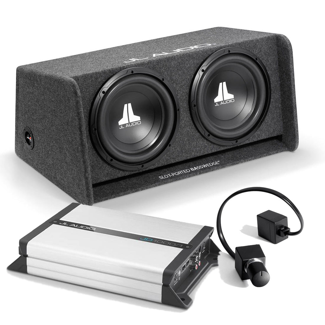 JL Audio CP212-W0V3 Subwoofer | JD1000/1 Amplifier | RBC-1 Remote