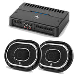 JL Audio RD400/4 4 Ch. Amplifier – #98621 | C2-690TX 6×9"Coaxial Speakers - #99619 - Bundle