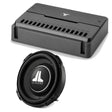 JL Audio RD500/1 Mono Amplifier – #98618 | 12TW3-D4 12" Subwoofer - #92185 - Bundle