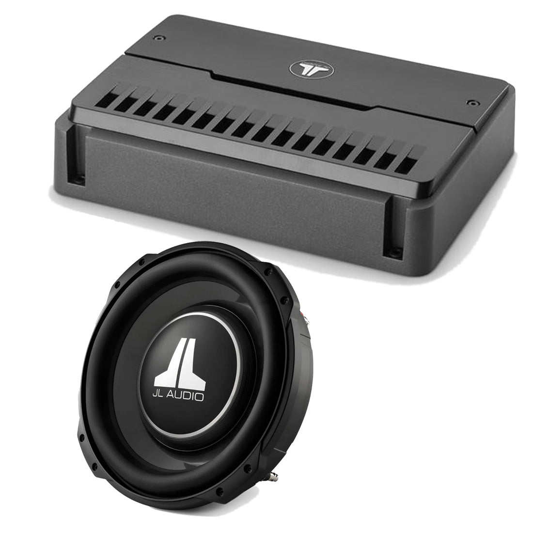 JL Audio RD500/1 Mono Amplifier – #98618 | 12TW3-D4 12" Subwoofer - #92185 - Bundle