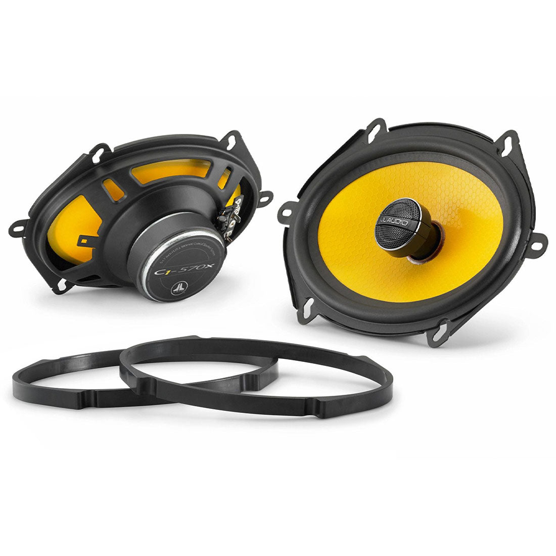 JL Audio C1-570x 5×7″ 2-Way Coaxial Speakers – Pair – #99044