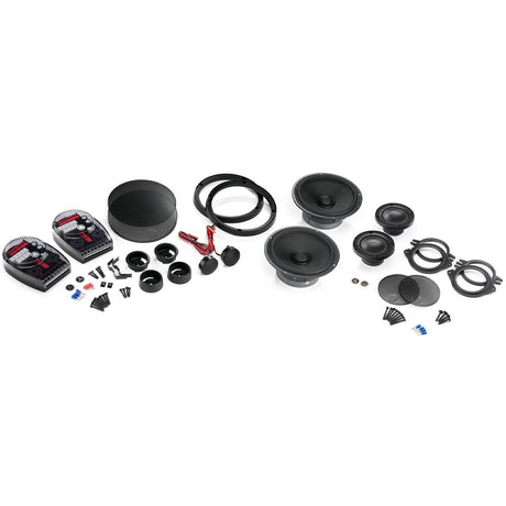 JL Audio C6-653 6.5" 3-Way Component Speaker System - Pair - #99134 (C6653)