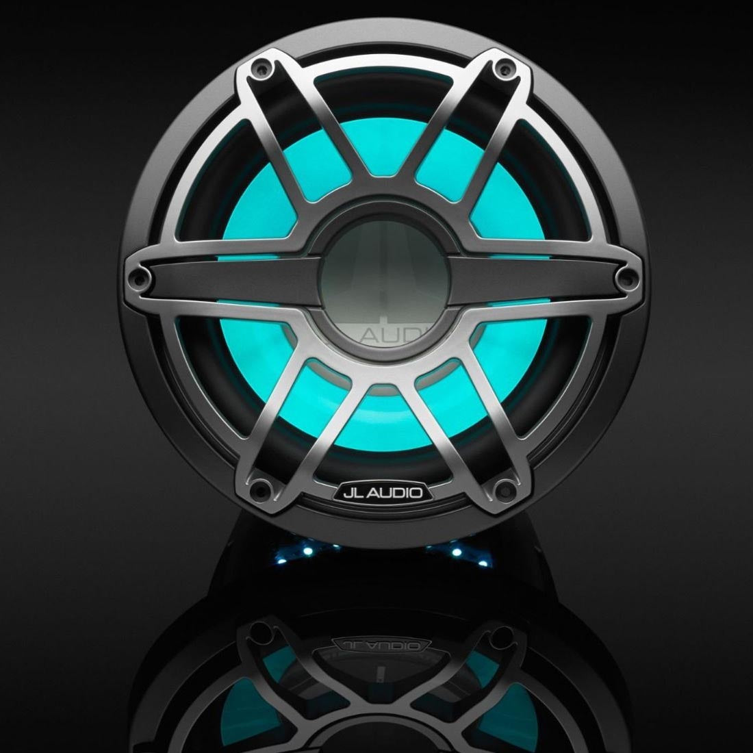 JL Audio M6-10W-S-GmTi-i-4 M6 Series 10" LED Light Marine Subwoofer – #93647