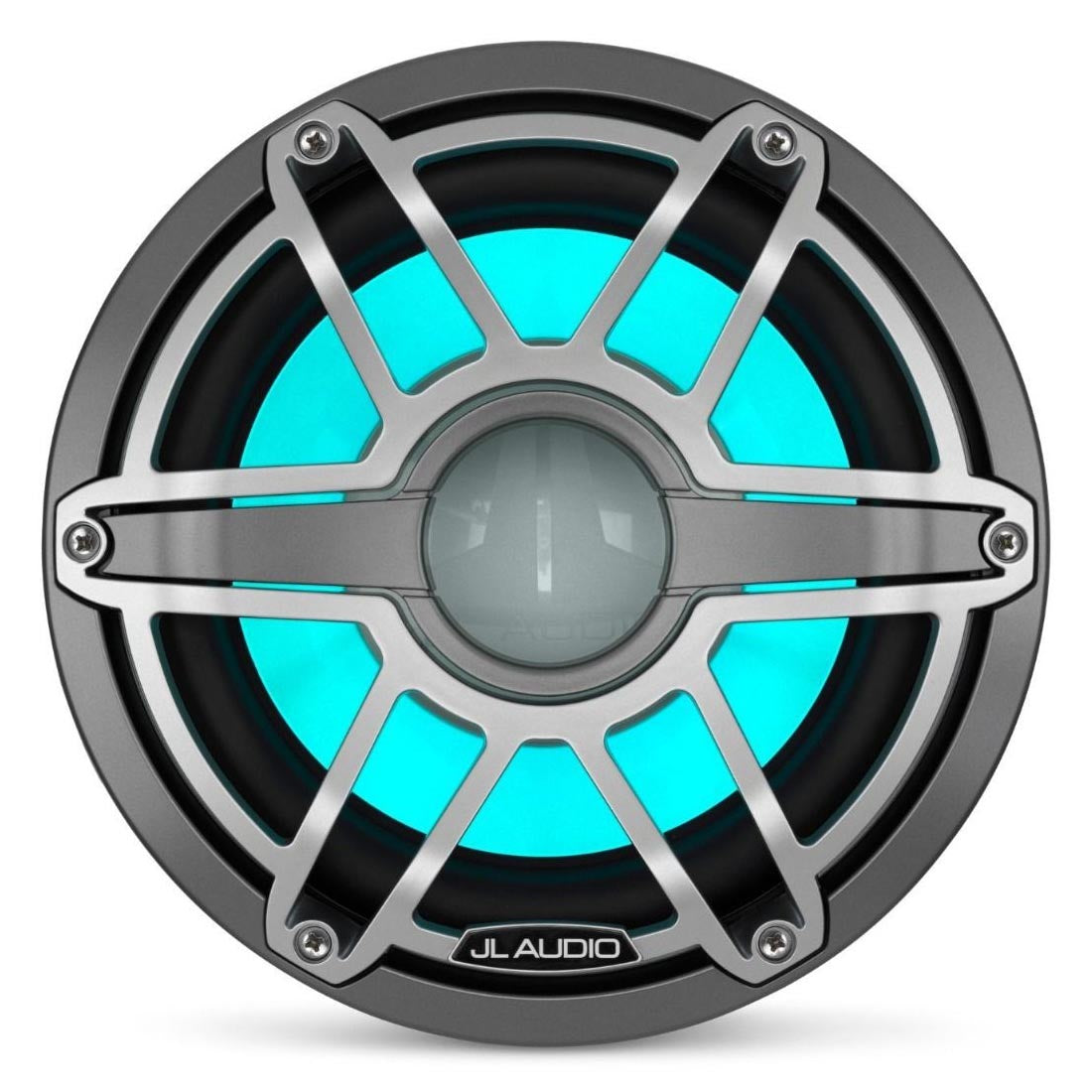 JL Audio M6-10W-S-GmTi-i-4 M6 Series 10" LED Light Marine Subwoofer – #93647