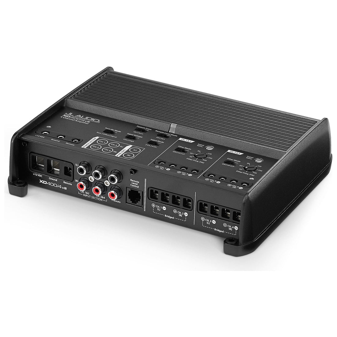 JL Audio XD400/4v2 4 Ch. 400 Watt Amplifier – #98602