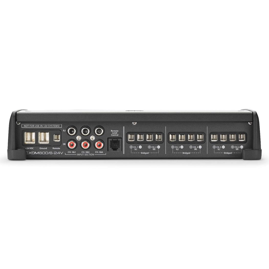 JL Audio XDM600/6-24V 6 Channel 600 W Class D Full-Range Car/Marine Amplifier - #98688