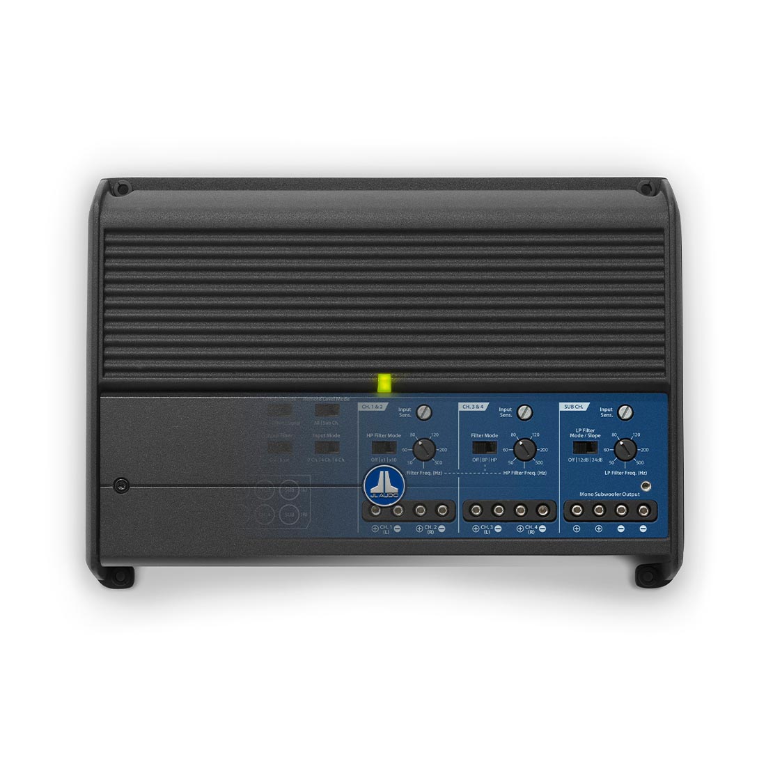 JL Audio XD700/5 パワーアンプ JL Audio XD700/5 5-channel car amplifier — 75 watts RMS x 4