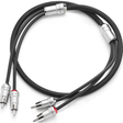 JL Audio XE-BLKAIC2-3 2-Channel Premium Audio Interconnect Cable – 3ft (0.91 m) – #99940