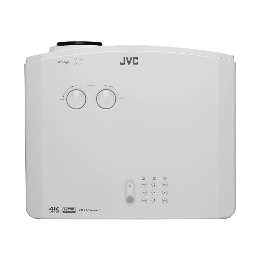 JVC LX-NZ30W 4k/HDR Home Theater DLP Laser Multimedia/Gaming Projector 3300 Lumens - White