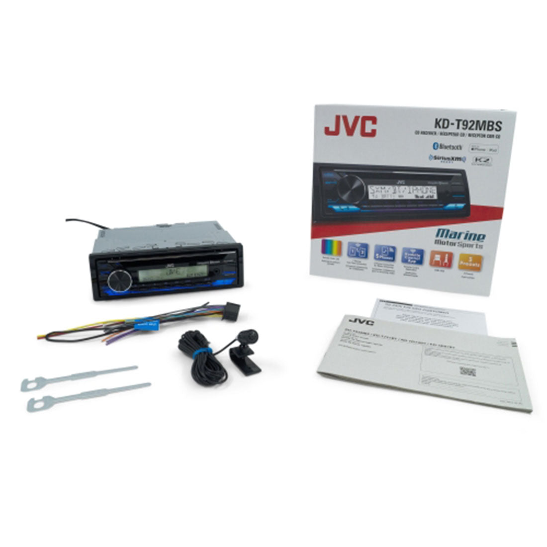 JVC KD-T92MBS Marine/MotorSports CD Receiver