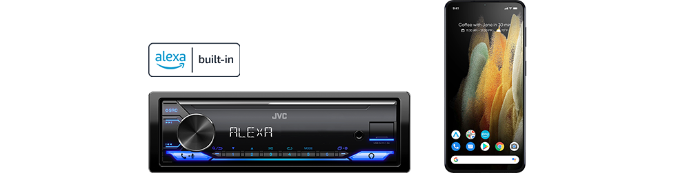 JVC KD-X480BHS Digital Media Receiver