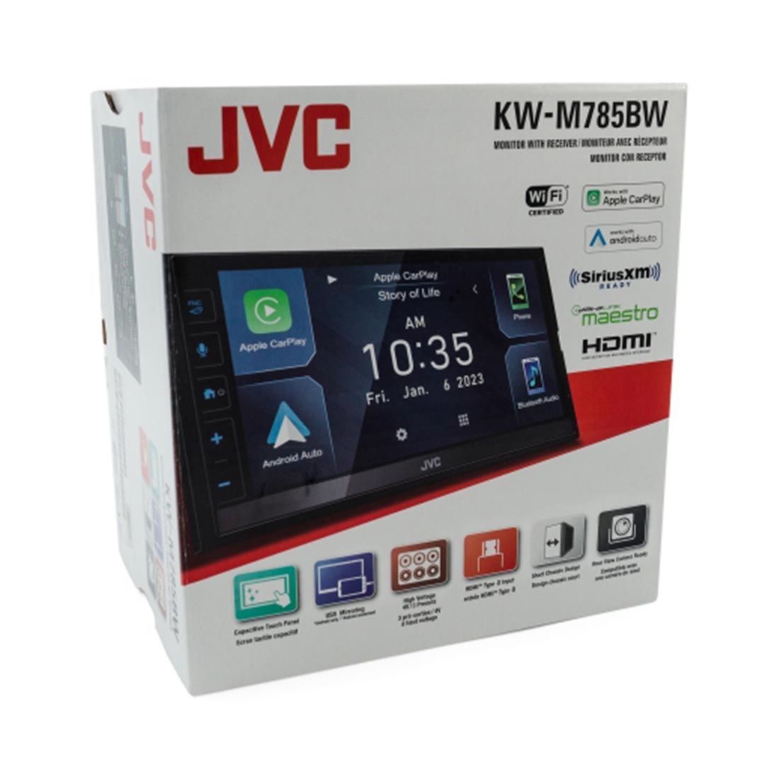 JVC KW-M785BW Digital Media Receiver