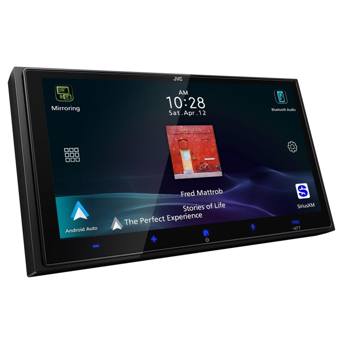 JVC KW-M795BW Double-DIN Digital Multimedia Receiver (does not play discs)