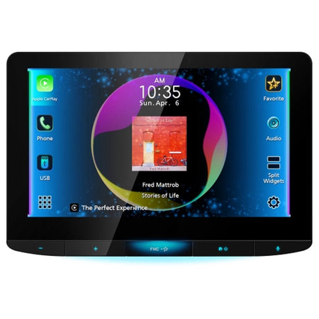 JVC KW-Z1000AW 10.1" HD Direct Replacement Floating Digital Multimedia Receiver - 2025