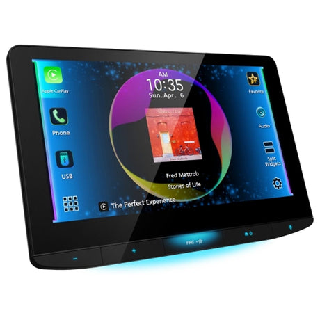 JVC KW-Z1000AW 10.1" HD Direct Replacement Floating Digital Multimedia Receiver - 2025