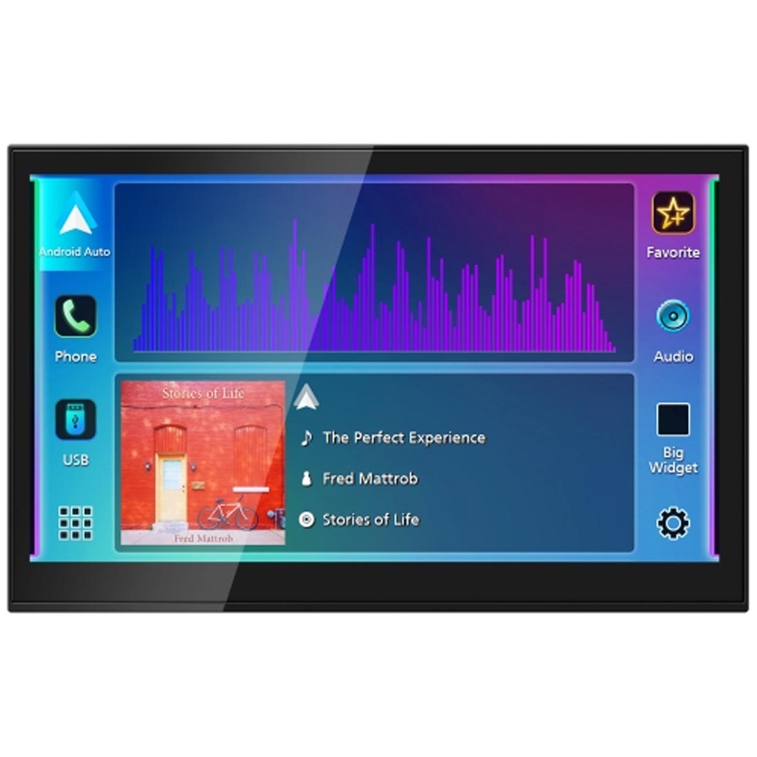 JVC KW-Z800AW 8" HD Direct Replacement Digital Multimedia Receiver