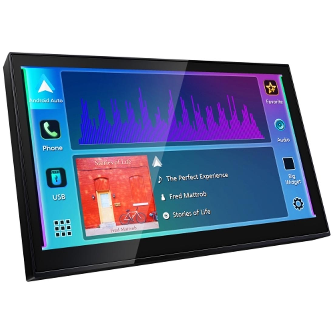 JVC KW-Z800AW 8" HD Direct Replacement Digital Multimedia Receiver