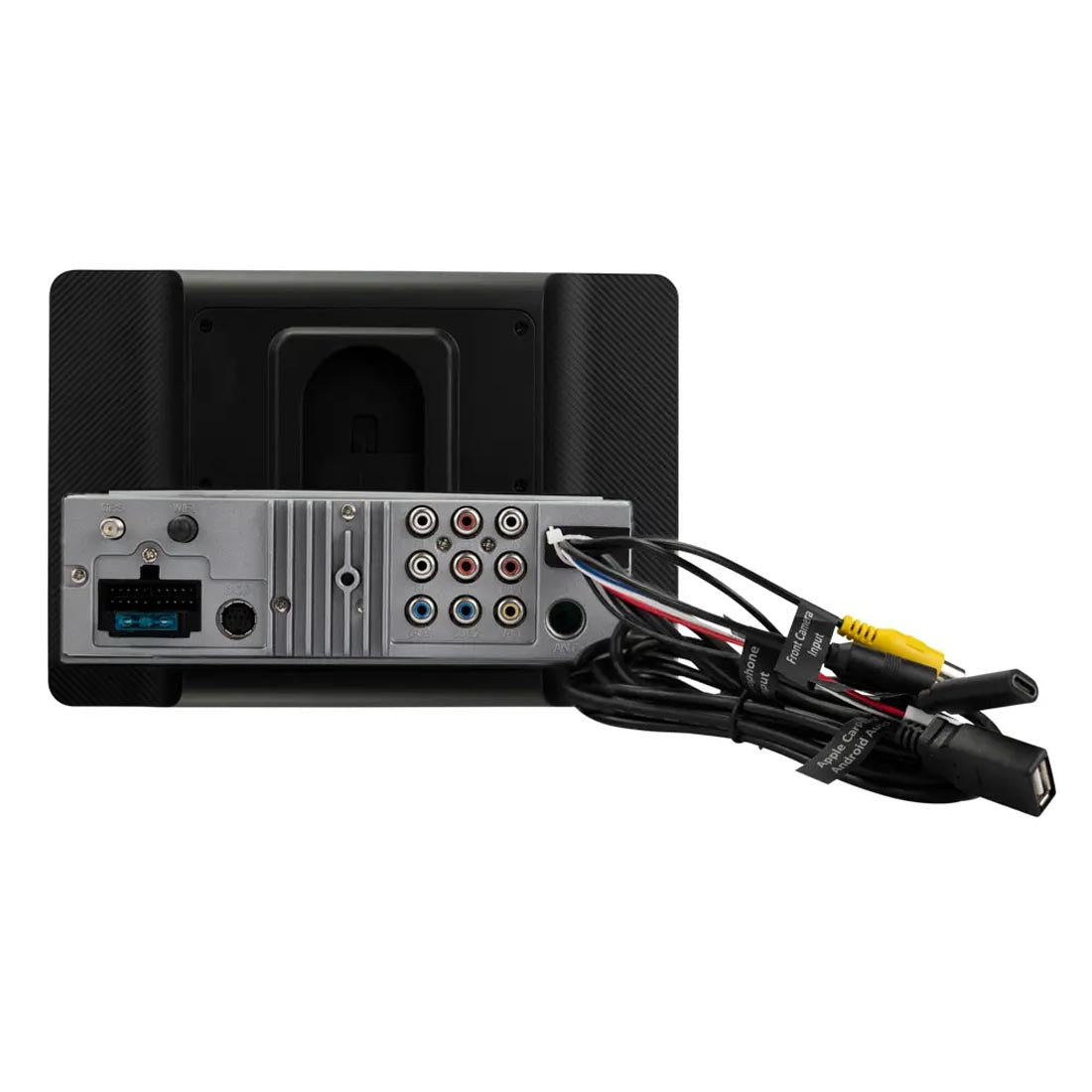 Jensen CAR140MW 10.1" Floating Digital Mechless Multimedia Receiver with Apple CarPlay and Android Auto