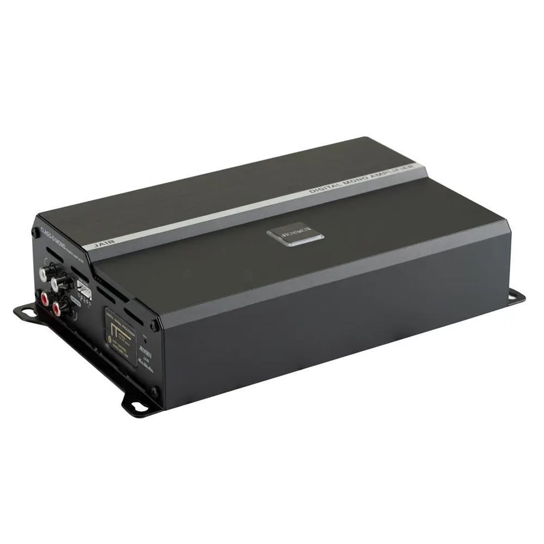 Jensen JA1B 595W Compact Class D Mono Subwoofer Amplifier with Bluetooth App Control