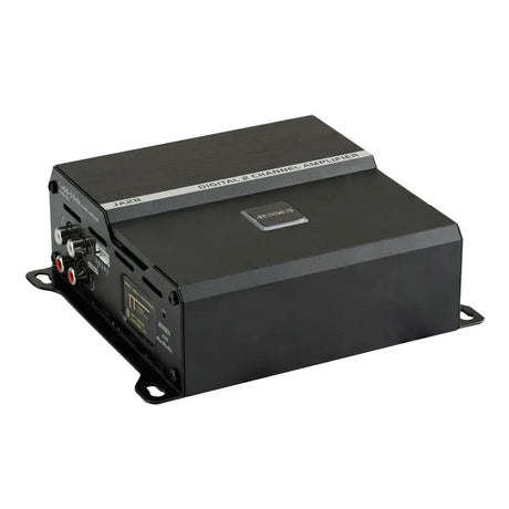 Jensen JA2B 225W Compact Class D 2-Channel Car Amplifier with Bluetooth App Control