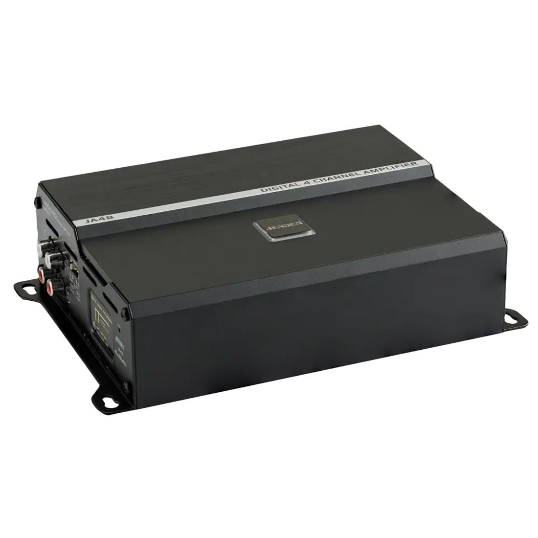 Jensen JA4B 230W Compact 4-Channel Class D Car Amplifier with Bluetooth App Control