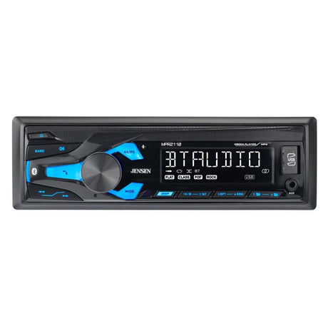 Jensen MPR2110 Single DIN Mechless Receiver with Bluetooth