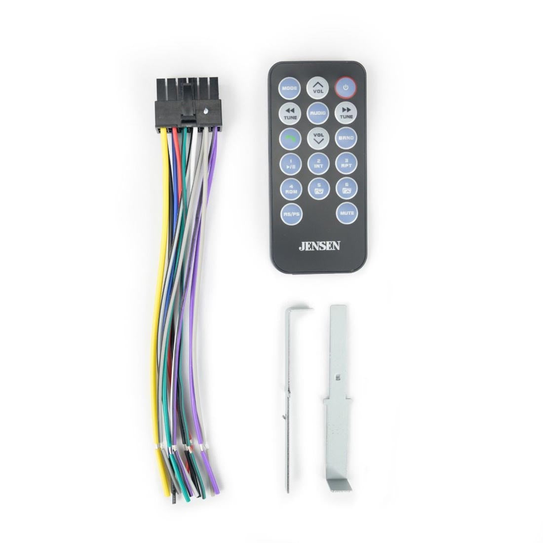 Jensen MPR2110 Single DIN Mechless Receiver with Bluetooth