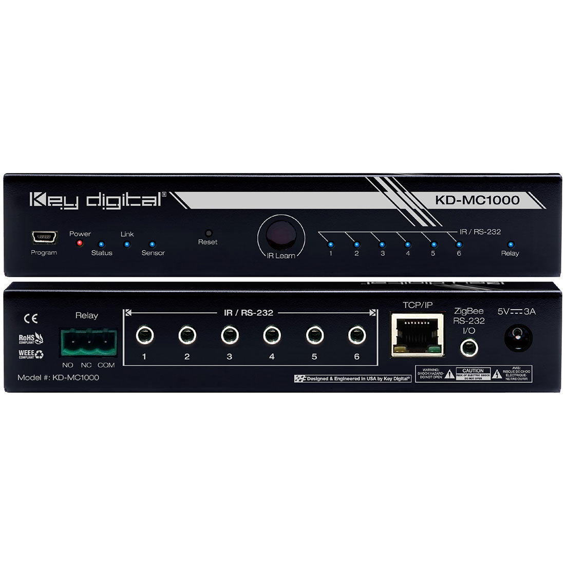 Key Digital KDMC1000 Master Controller (Wired/LAN, Supports up to 8 Ports)