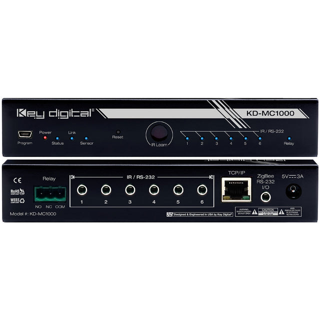 Key Digital KDMC1000 Master Controller (Wired/LAN, Supports up to 8 Ports)