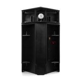 Klipsch KHORNAK6B Floor Standing Midrange Loudspeaker – Black – Pair