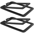 Kanto S2 Vertical Tilting Desktop Speaker Stands - Pair - Black