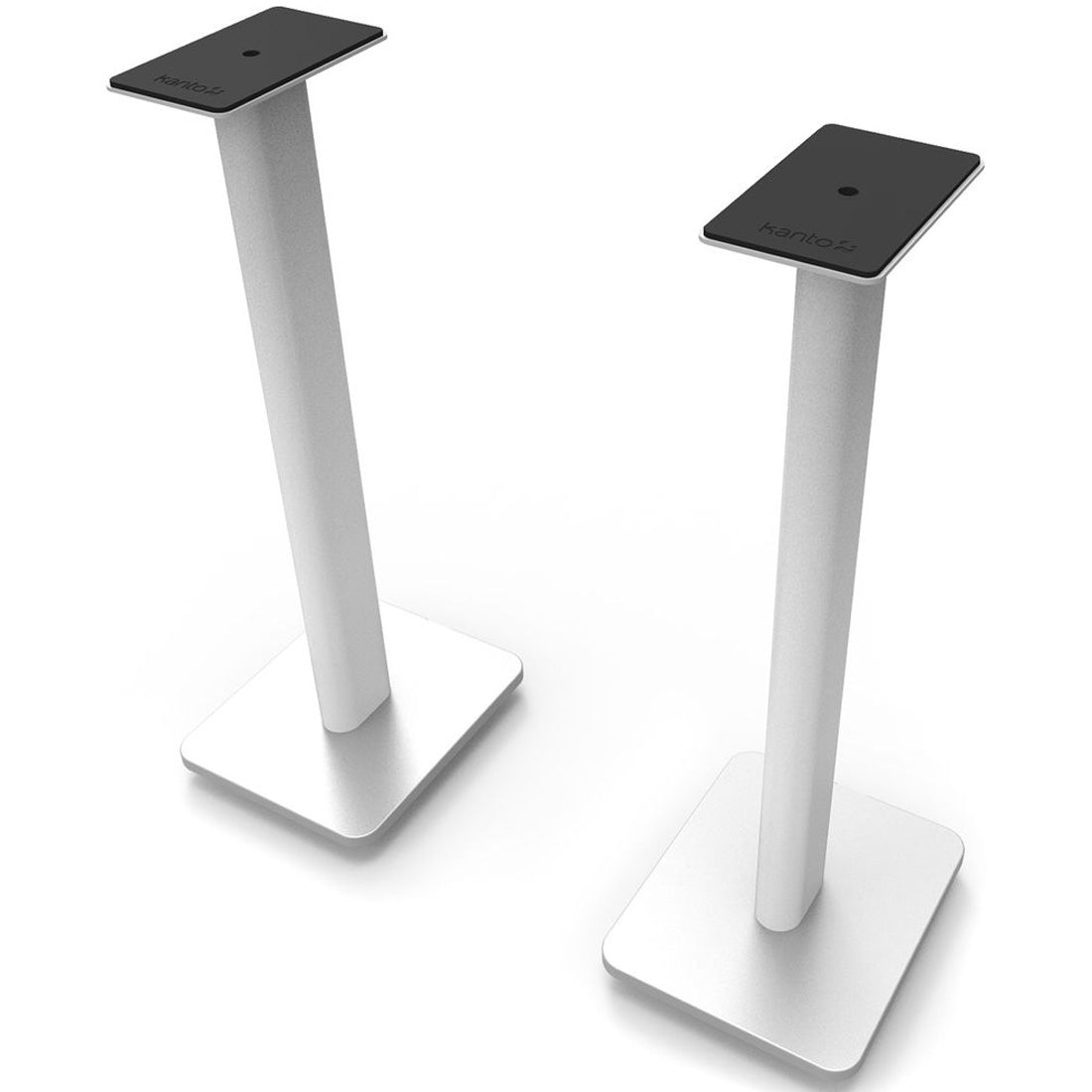 Kanto SP26PLW 26″ SP Low-Profile Speaker Stands – White