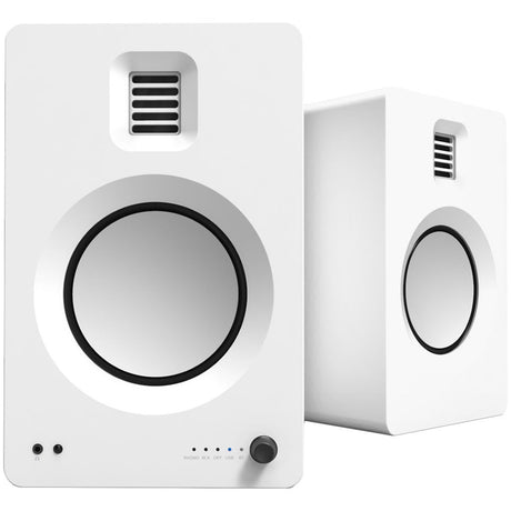 Kanto TUKMW TUK Premium Powered Speakers - Pair - White