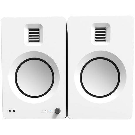 Kanto TUKMW TUK Premium Powered Speakers - Pair - White
