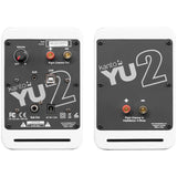 Kanto YU2MW YU2 Powered Desktop Speakers - Pair - White