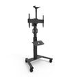 Kanto MPC77 Rolling AV Cart Compatible with All-in-One Video Conferencing Systems