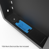 Kanto R400 Recessed In-Wall Full Motion TV Mount for 35–65 Inch TVs