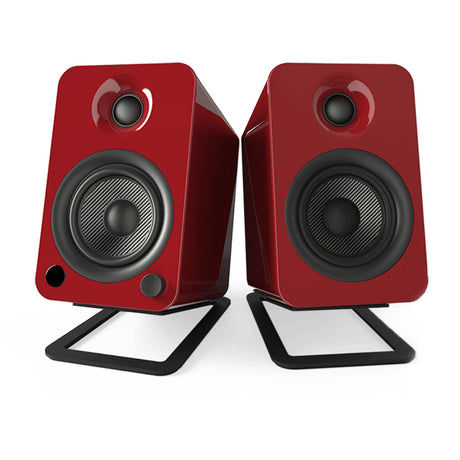 Kanto S4 Vertical Tilting Desktop Speaker Stands - Black