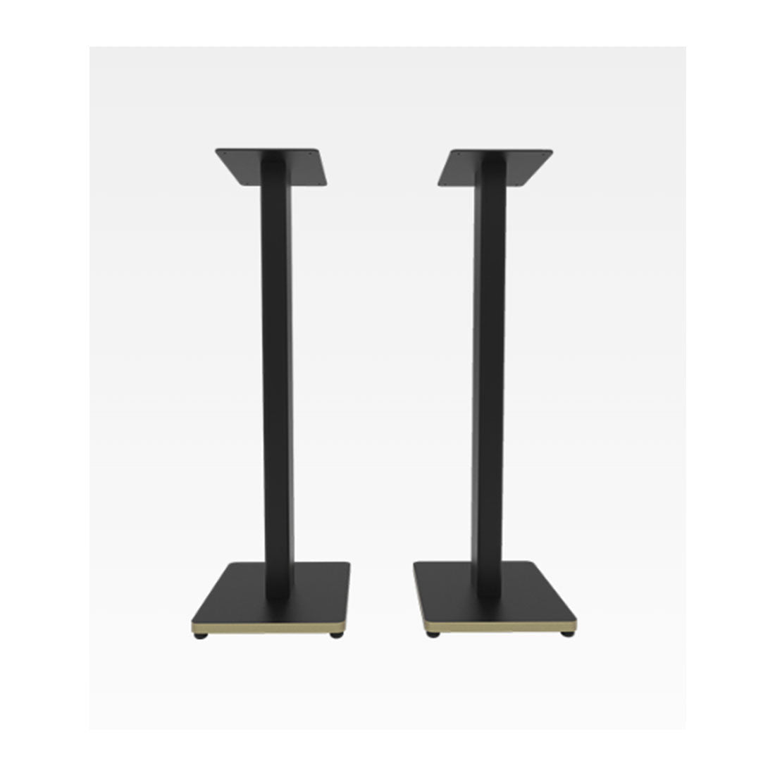 Kanto ST Series Universal Bookshelf Speaker Floor Stands With Plywood Base - Pair