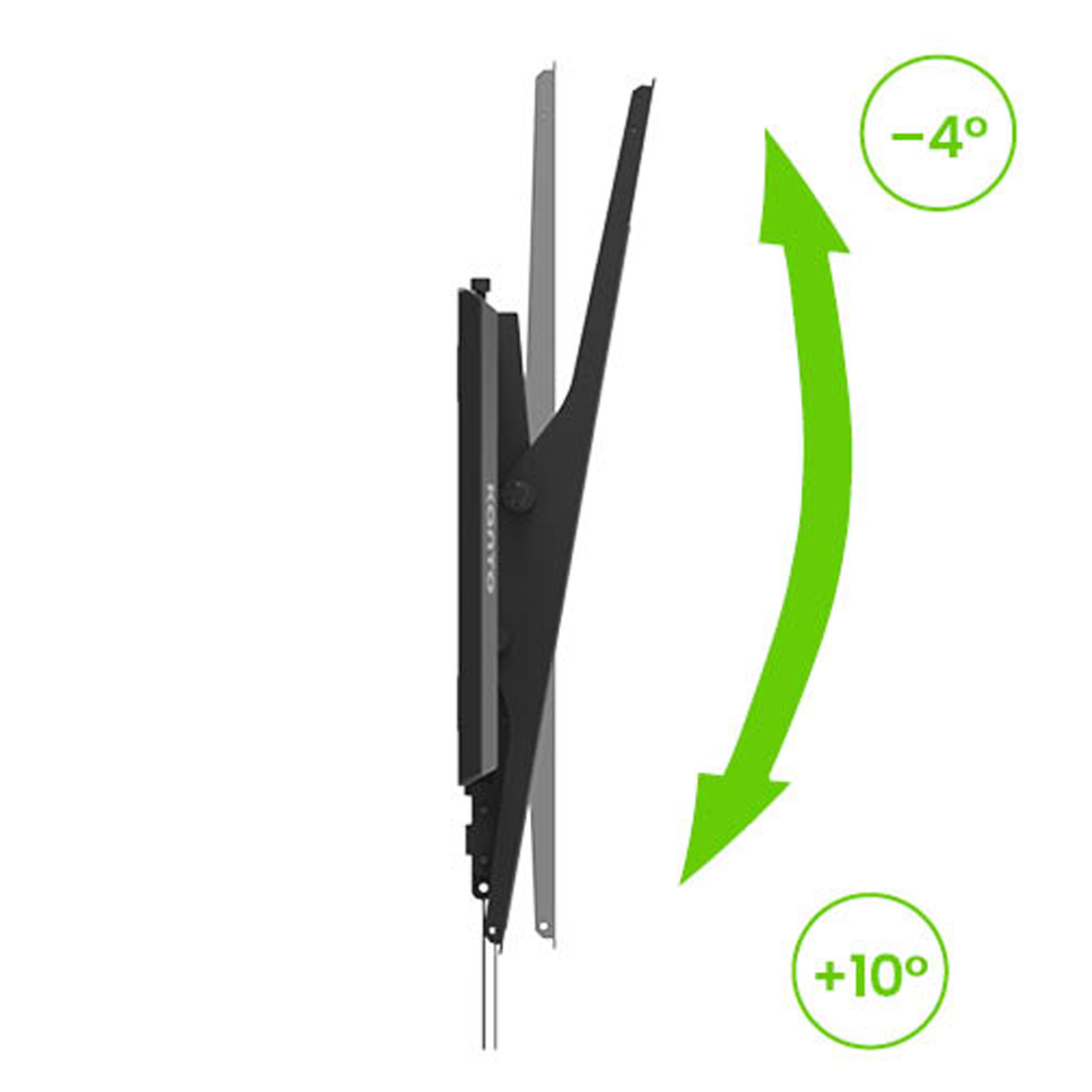 Kanto T300 Tilting TV Wall Mount with 150 lb Capacity