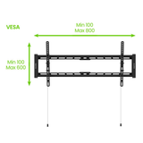 Kanto T300 Tilting TV Wall Mount with 150 lb Capacity
