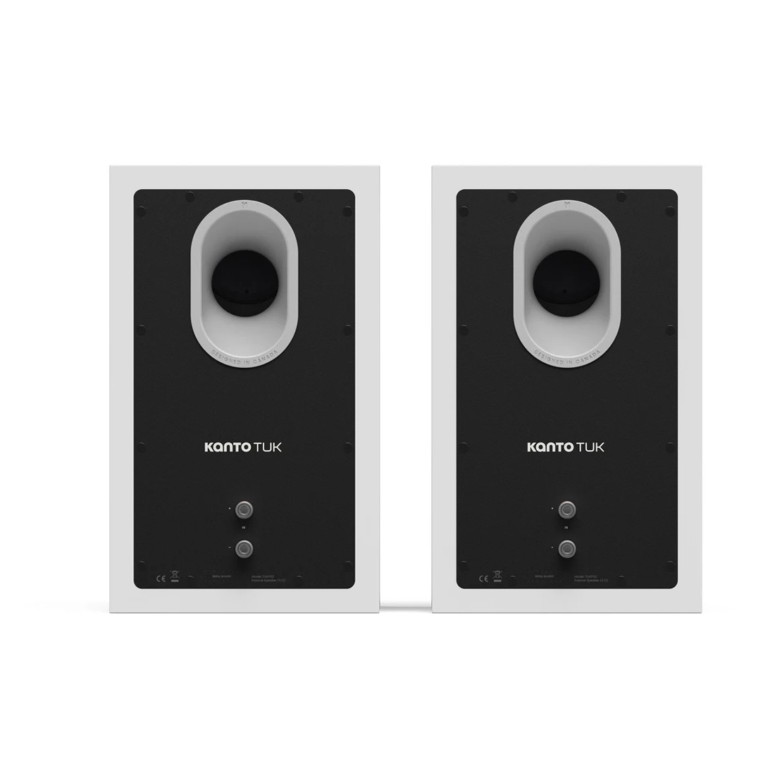 Kanto TUK Passive(2nd Gen) Bookshelf Speakers with AMT Tweeters - Pair